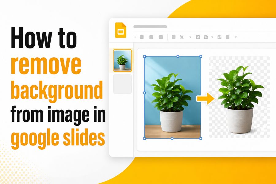 How to remove background from image in Google Slides